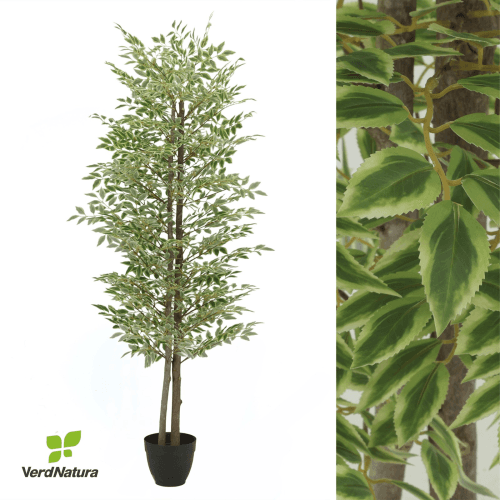 Olmeiro artificial verde e branco 150-180 cm