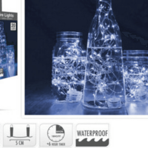 Cabestrillo,,, 20 Leds Waterproof