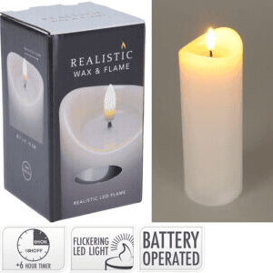 Vela Cilindro Led