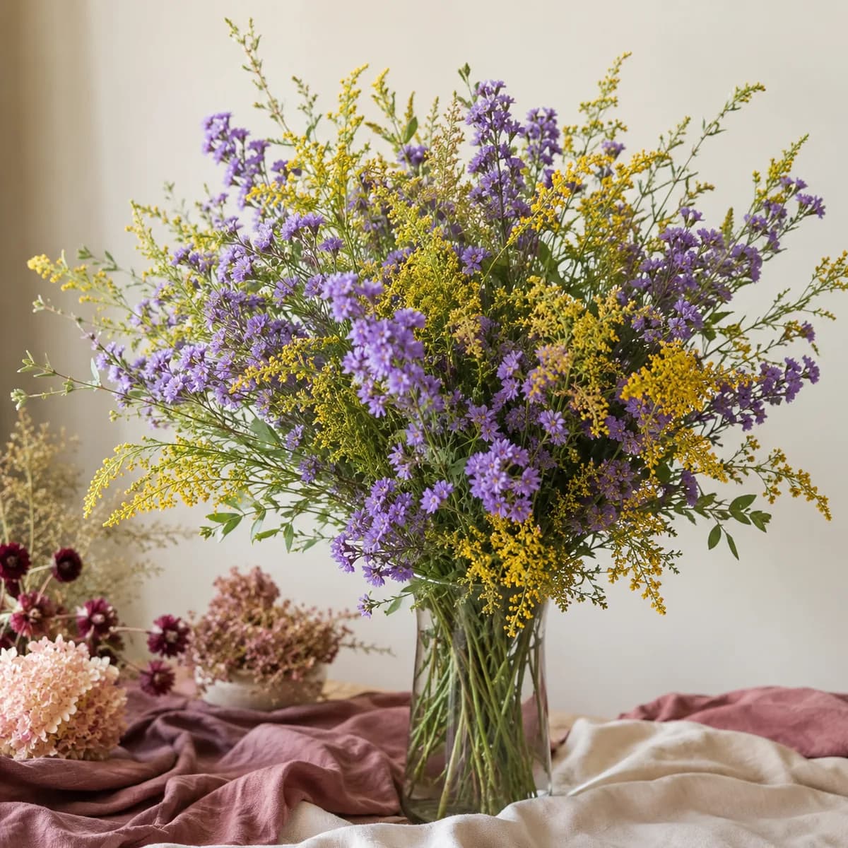 Limonium et Solidago