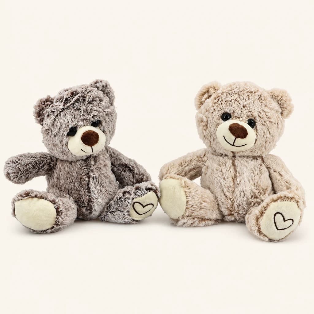 Oso de Peluche con Corazón 23 cm