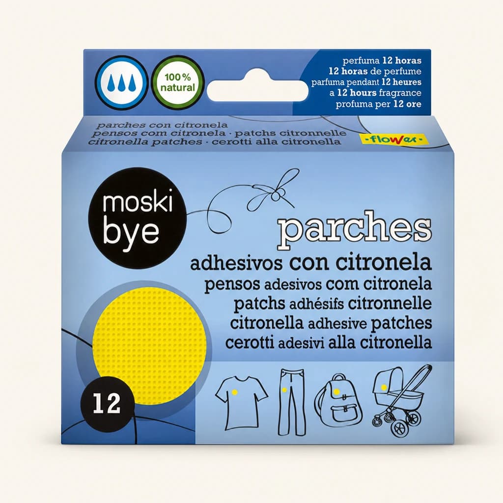 Parches Antimosquitos Moskibye